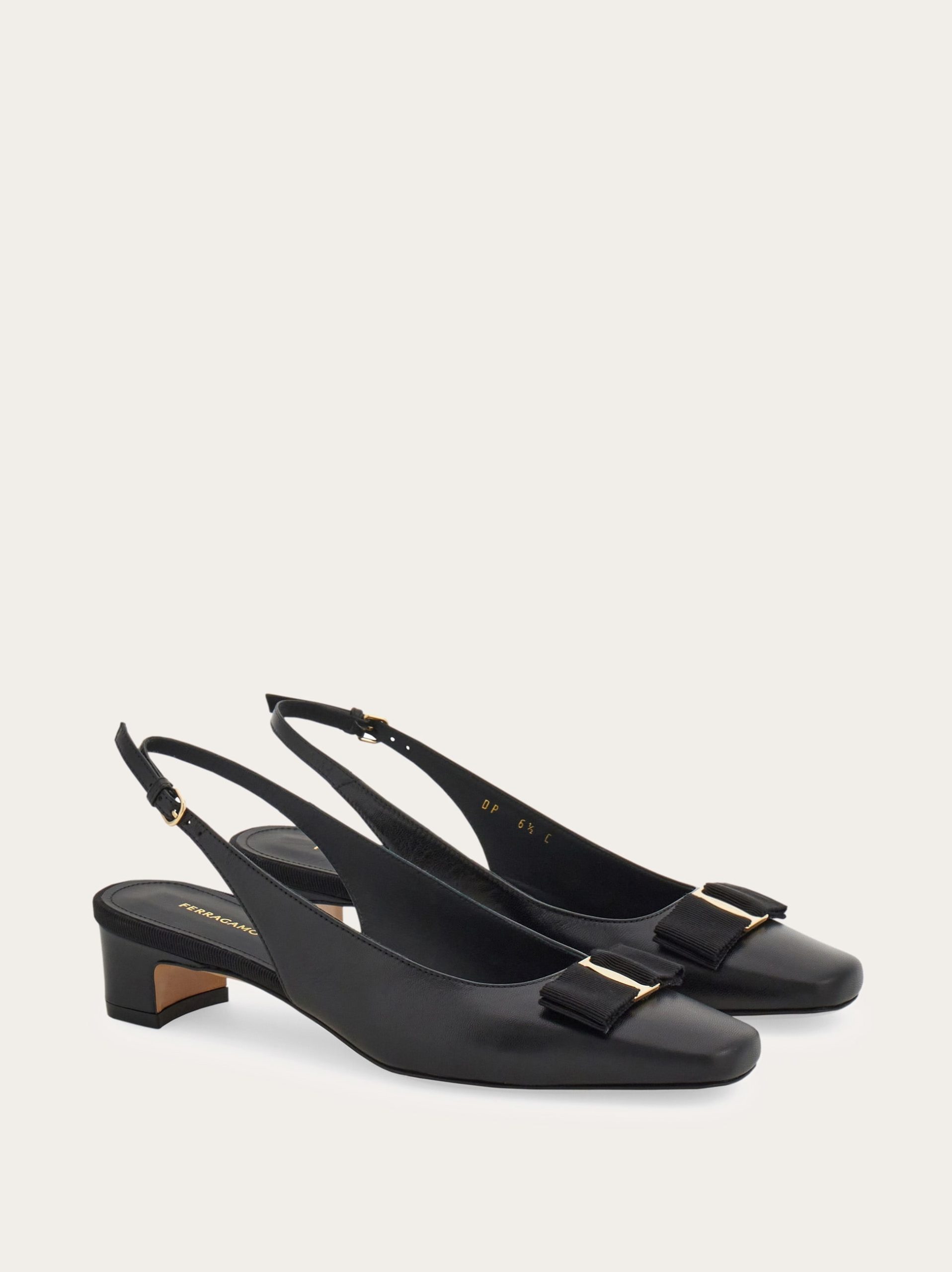 Ferragamo Iconic bow slingback - Image 3